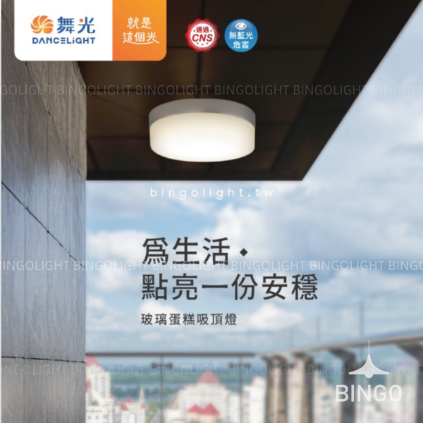 蛋糕吸頂燈