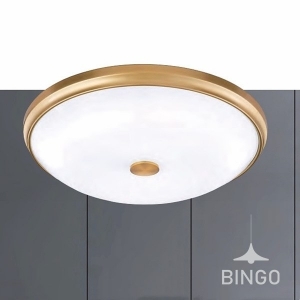 黑色方形吸頂燈